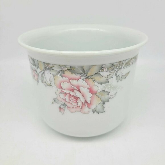 1990 FTD Cache Flower Pot Planter "Made Especially For You" Porcelain Japan 4" - Picture 2 of 8